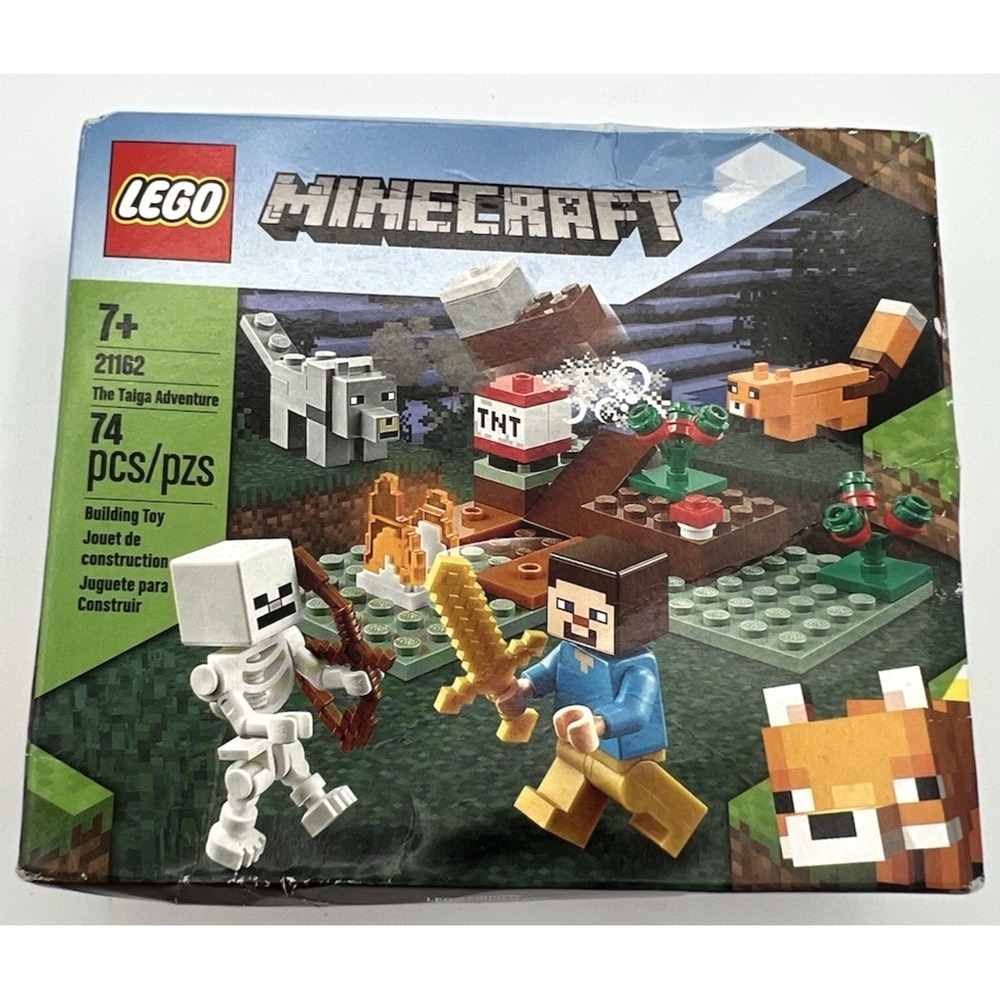 LEGO‎ Minecraft 21162 The Taiga Adventure New Factory Sealed 6288716